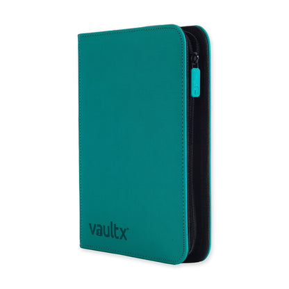 Vault X 4-Pocket Exo-Tech Zip Binder - Ocean Blue