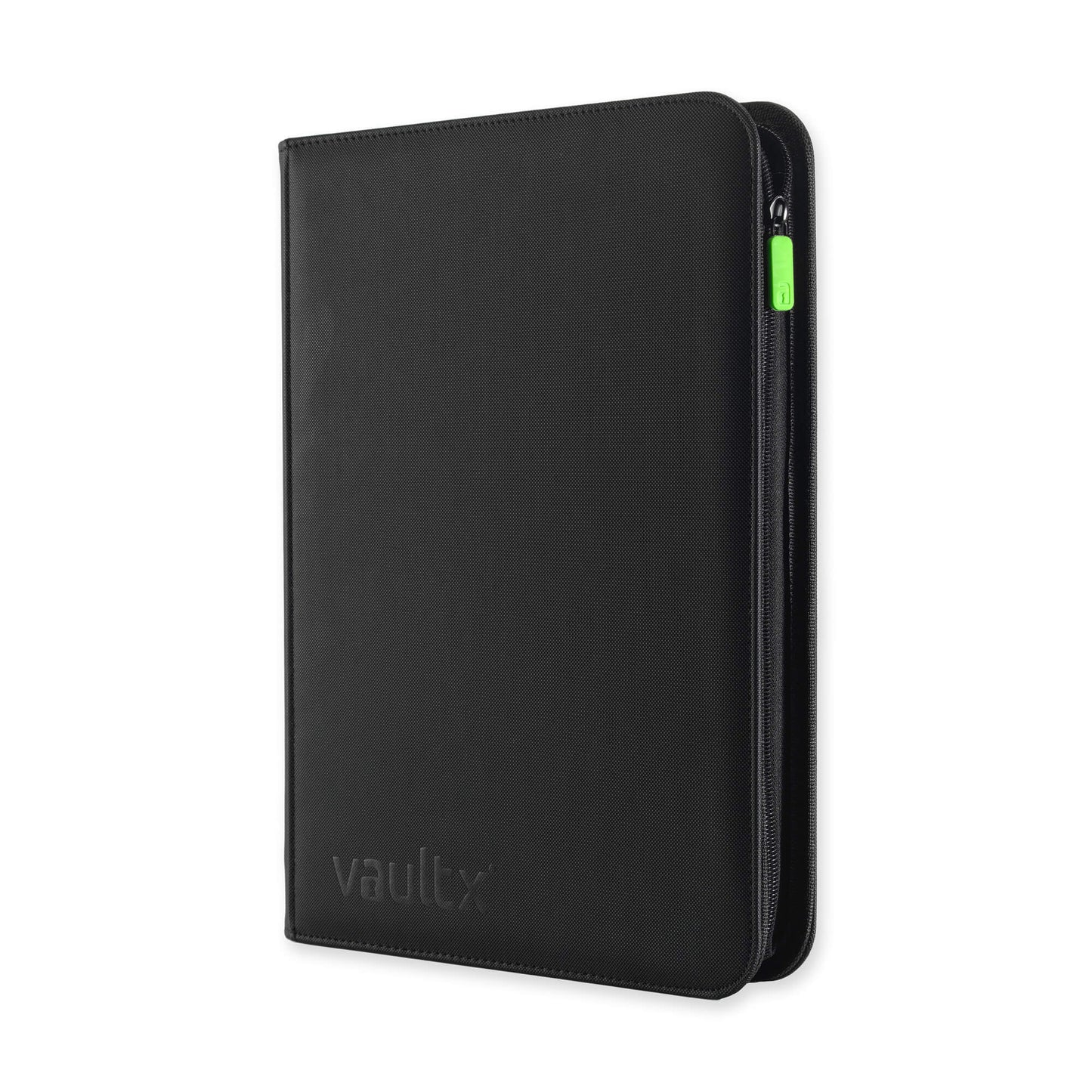 Vault X 9-Pocket Exo-Tech Zip Binder - Signature Black