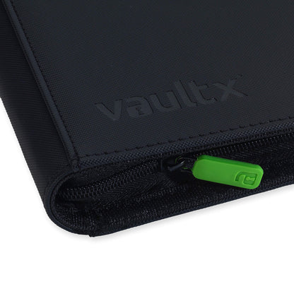 Vault X 4-Pocket Exo-Tech Zip Binder - Signature Black