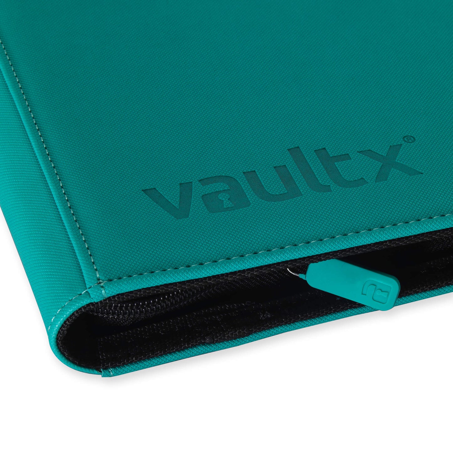 Vault X 9-Pocket Exo-Tech Zip Binder - Ocean Blue