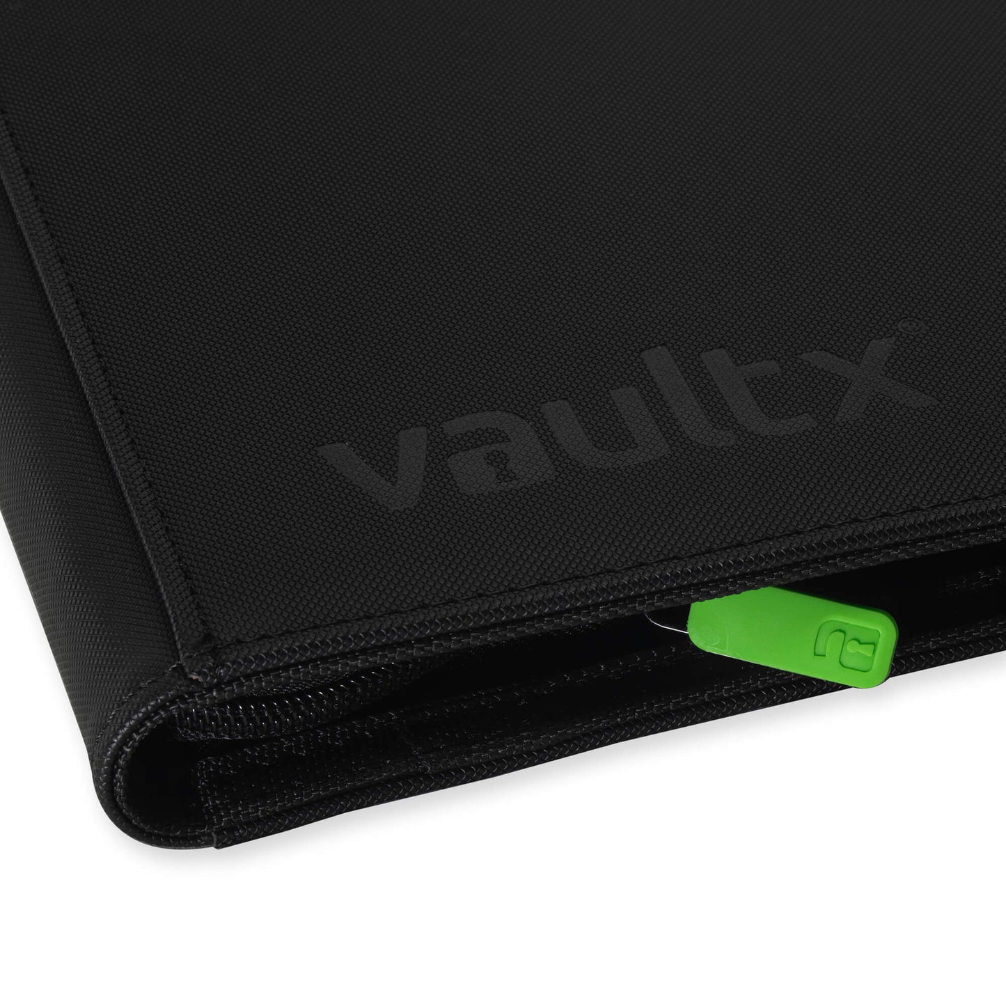 Vault X 9-Pocket Exo-Tech Zip Binder - Signature Black