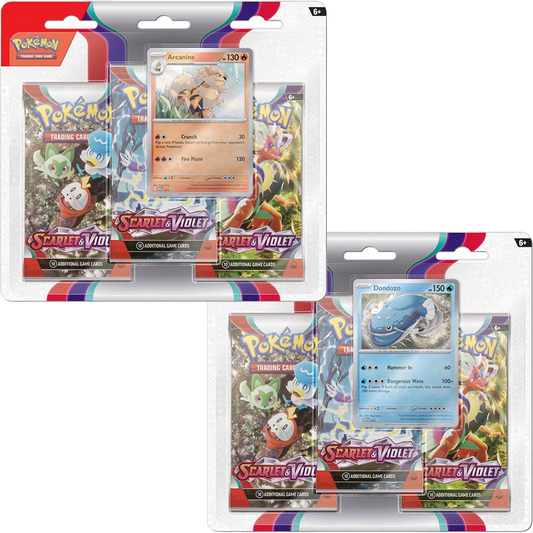 Pokemon TCG: Scarlet & Violet Triple Blister