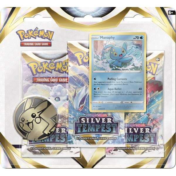 Pokemon TCG: Silver Tempest 3-Pack Booster Blister