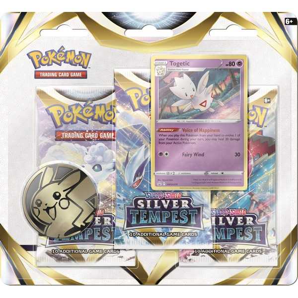 Pokemon TCG: Silver Tempest 3-Pack Booster Blister